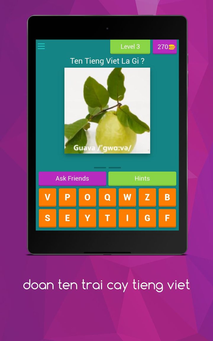đoán tên trái cây tiếng việt screenshot image 4_Popularmodapk.com