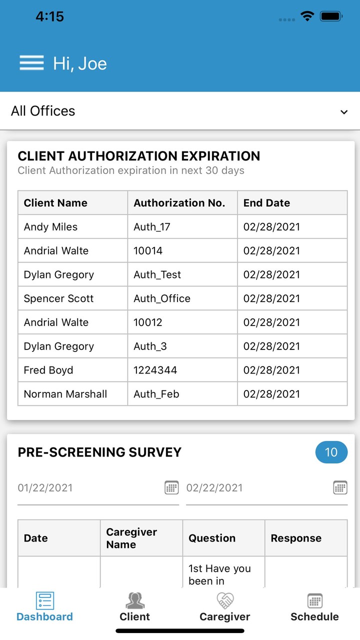 CareSmartz360 Agency App screenshot image 7_Popularmodapk.com