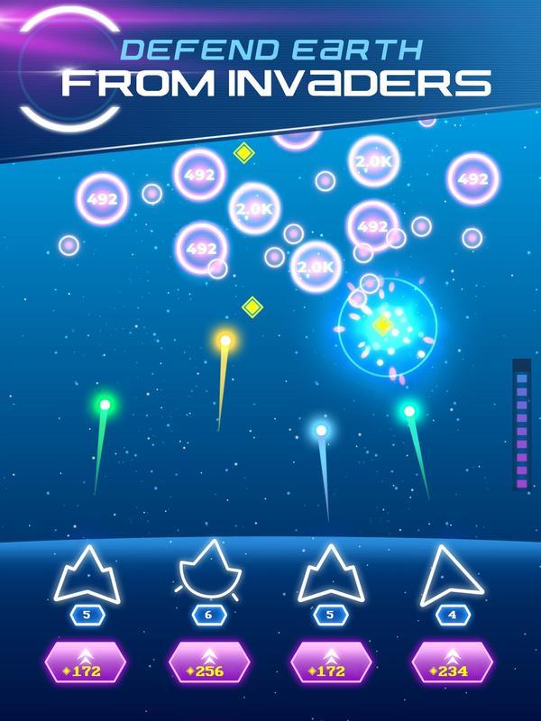 Non-Stop Space Defense (Mod) screenshot image 11_Popularmodapk.com