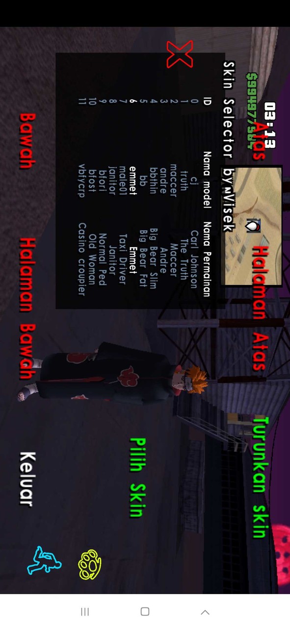Grand Theft Auto: San Andreas<span>(Cheat Menu)</span> screenshot image 25_Popularmodapk.com