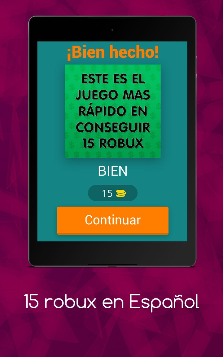 15 robux en Español screenshot image 28_Popularmodapk.com