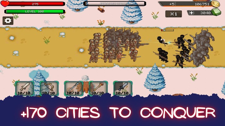 Grow Stick Empire: Stick War screenshot image 2_Popularmodapk.com