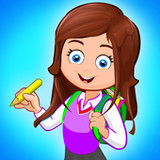 Pretend Play Town School Life1.1_rowtechapk.com