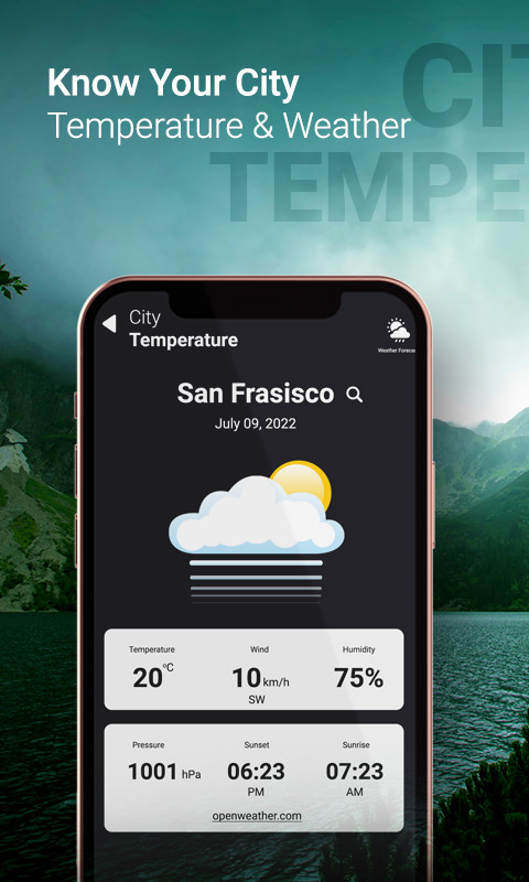 Temperature: Phone, Room, City screenshot image 1_funmod.online