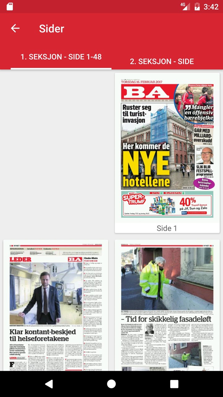 Bergensavisen screenshot image 4_Popularmodapk.com