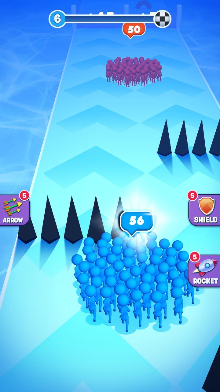 Crowd Clash - Crowd Runner screenshot image 4_Popularmodapk.com