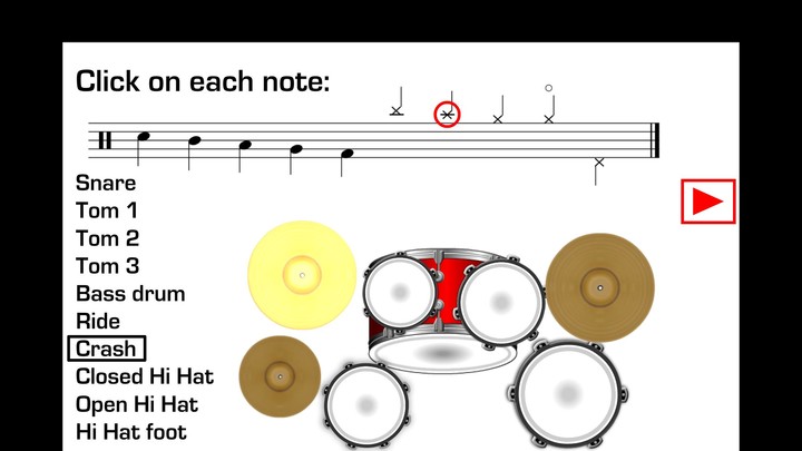Drums Sheet Reading screenshot image 2_Popularmodapk.com