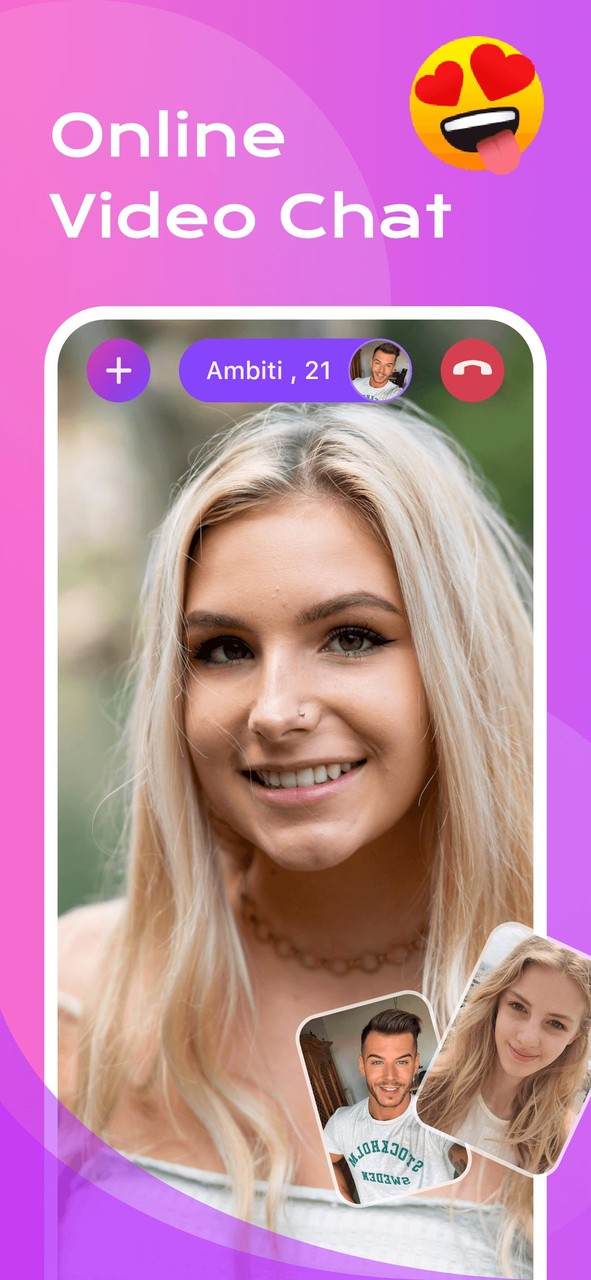 VMeet-Video Chat, Omegle, Meet screenshot image 4_Popularmodapk.com