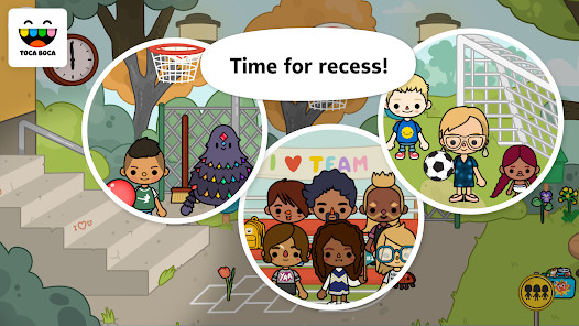 Toca Life School<span>(Unlock all content)</span> screenshot image 3_funmod.online