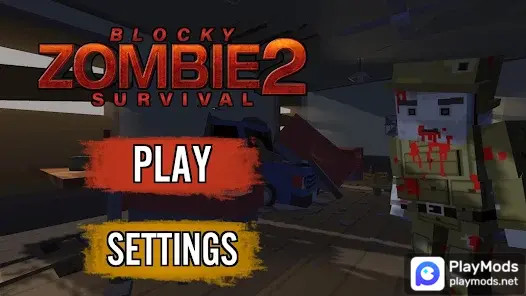 Blocky Zombie Survival 2<span>(No Ads)</span> screenshot image 9_Popularmodapk.com