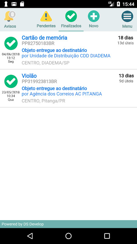 Rastreio Fácil (rastreamento correios) screenshot image 4_Popularmodapk.com