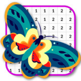 Tap Color by Number Butterfly3.0_rowtechapk.com