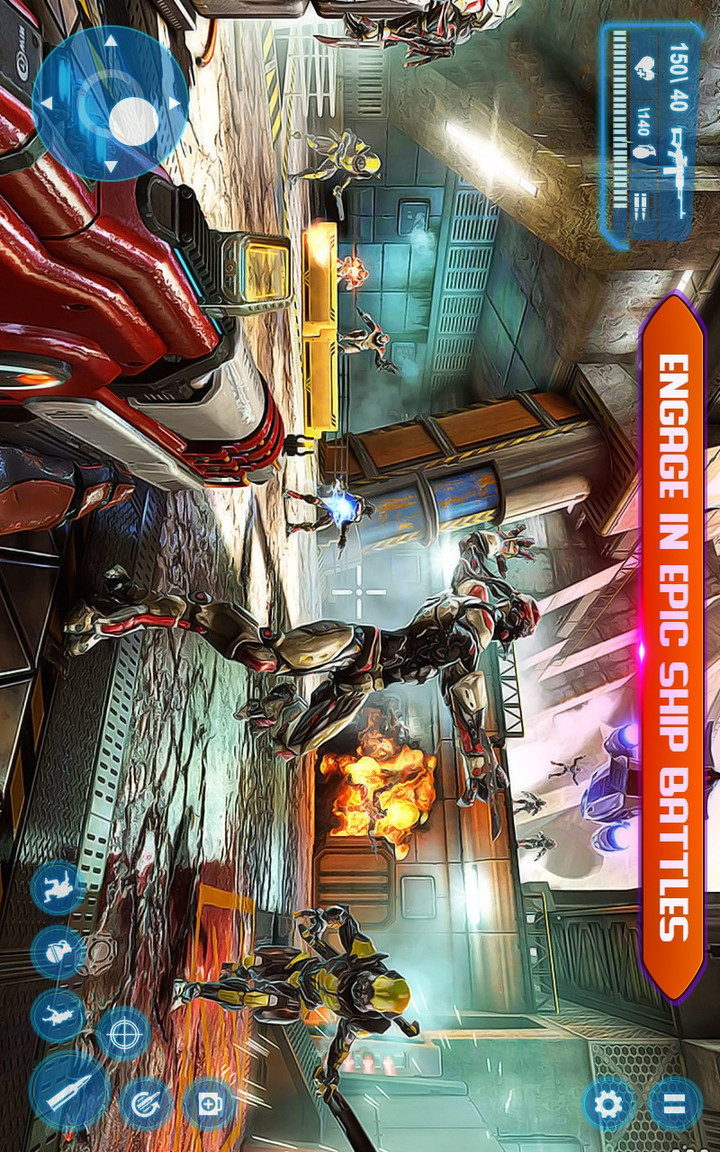 Sci-Fi Cover Fire – 3D Offline Shooting Games(MOD) screenshot image 3_Popularmodapk.com