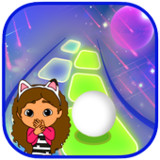 Gabby's Dollhouse Tiles Hop2.0_rowtechapk.com