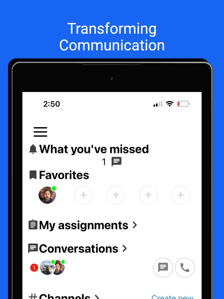 Griot Video Walkie Talkie PTT screenshot image 4_Popularmodapk.com