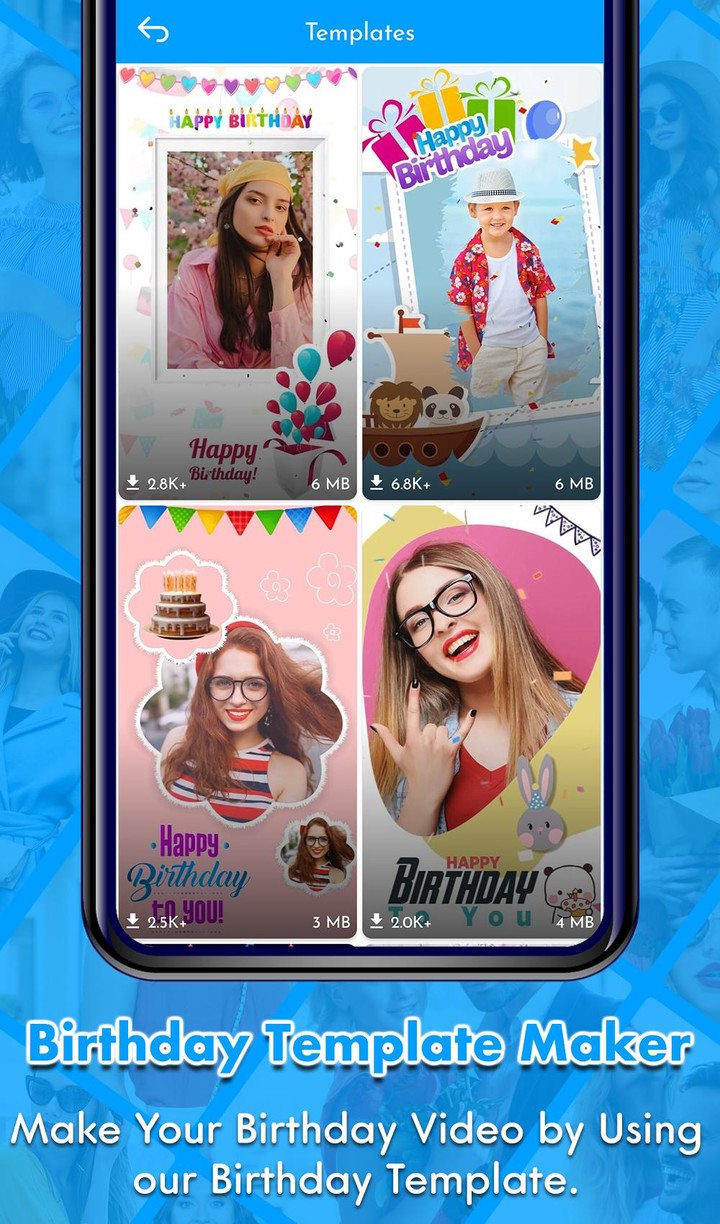 Birthday Video Maker with Song screenshot image 18_Popularmodapk.com