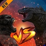 Godzilla & Kong 2021: Angry Monster Fighting Games(All levels for free)4_rowtechapk.com