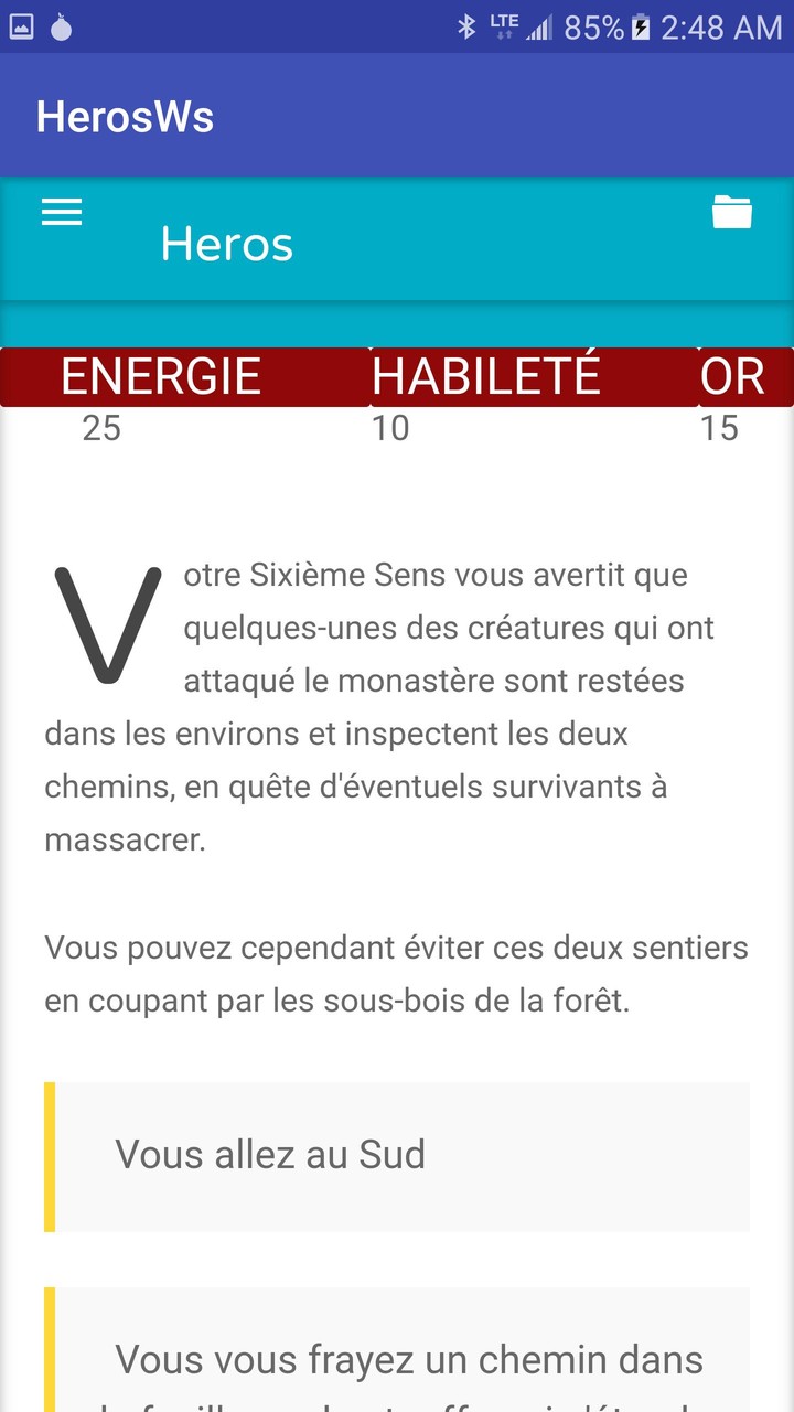 Heros - Jeu dont vous êtes le  screenshot image 3_Popularmodapk.com