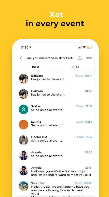 Sharify - Local events near me screenshot image 2_Popularmodapk.com