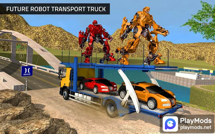 US Robot Transform Car Driving<span>(Unlimited Money)</span> screenshot image 2_Popularmodapk.com