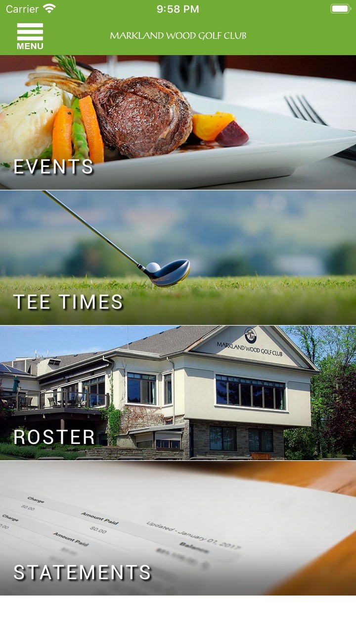 Markland Wood Golf Club screenshot image 2_Popularmodapk.com