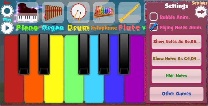 Kids Piano screenshot image 2_Popularmodapk.com