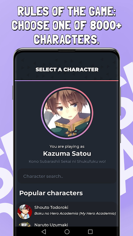 Smash or Pass Anime Game screenshot image 3_Popularmodapk.com