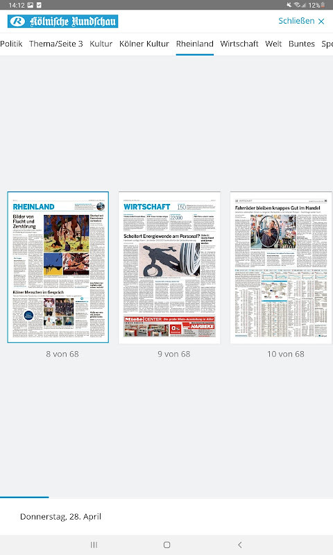 Kölnische Rundschau E-Paper screenshot image 4_Popularmodapk.com