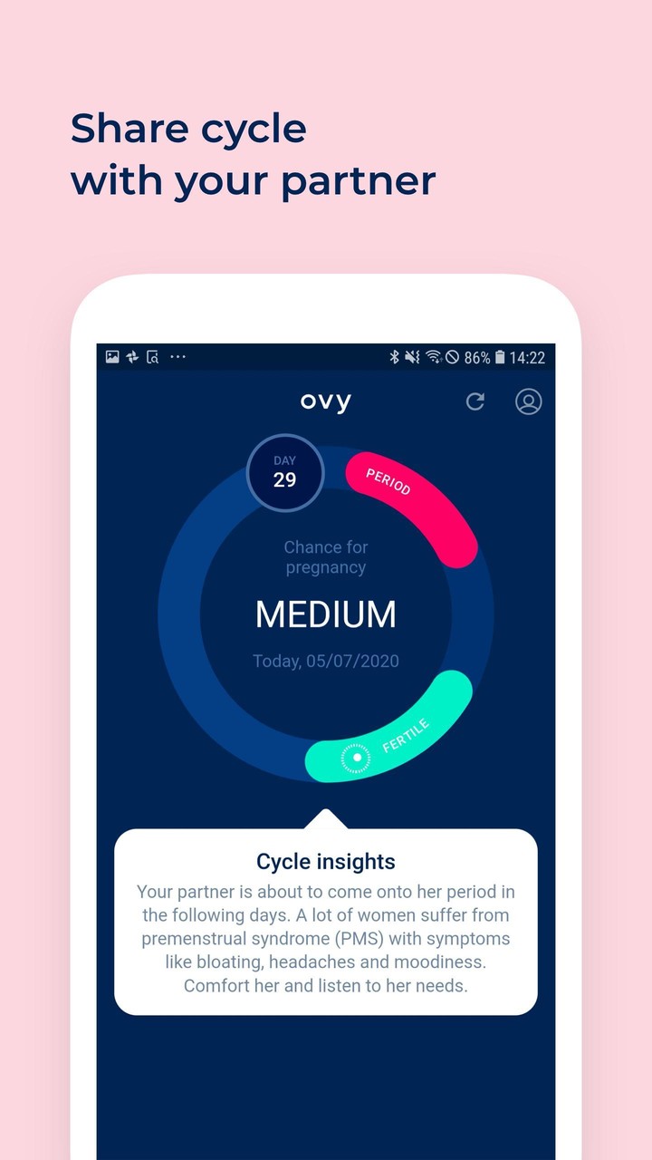 Ovy – period, ovulation, cycle screenshot image 6_Popularmodapk.com