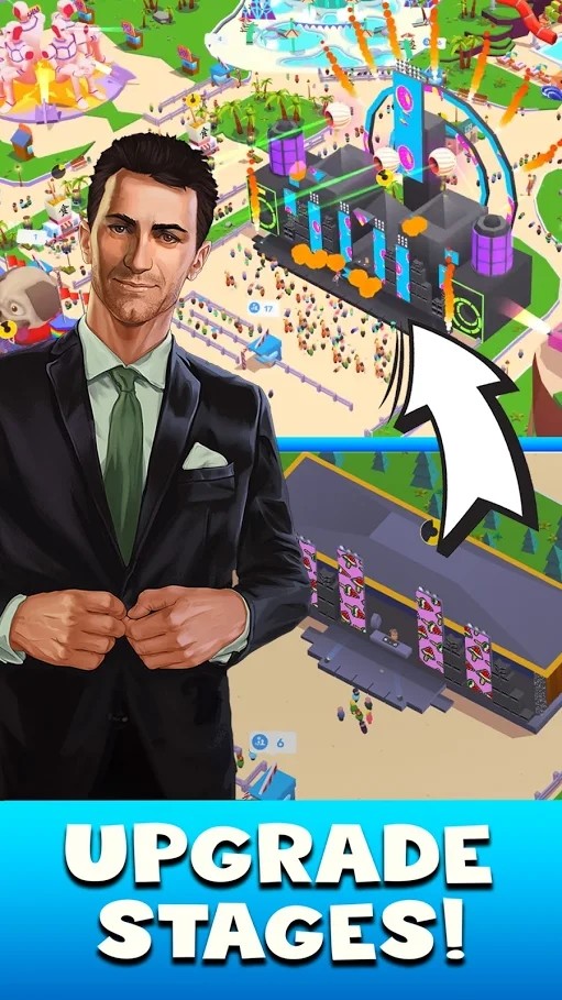 Idle Music Festival Tycoon(Unlimited Money) screenshot image 7_Popularmodapk.com