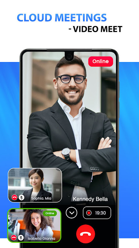Cloud Meetings-Video Meetings screenshot image 3_Popularmodapk.com