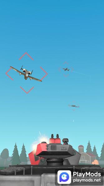 Air Defense: Airplane Shooting<span>(Unlimited Resources)</span> screenshot image 1_Popularmodapk.com