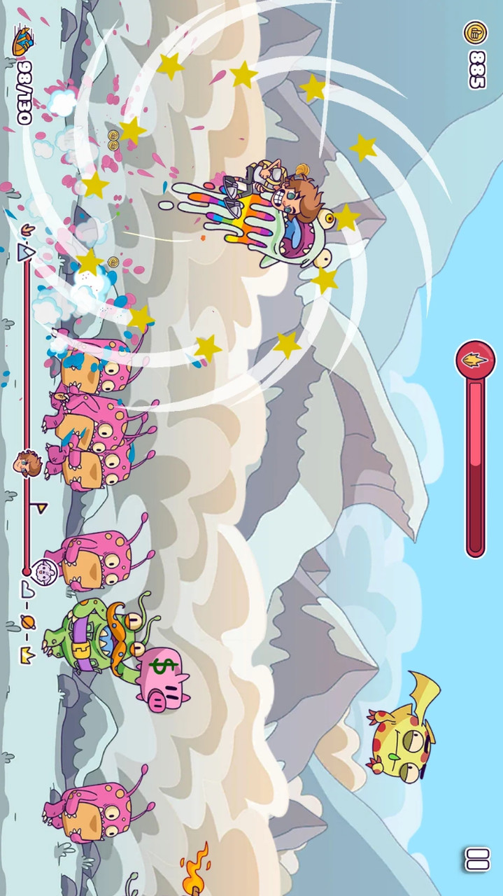 跳伞冒险(lots of gold coins) screenshot image 3_Popularmodapk.com