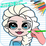 How To Draw Cute Princess1.1_rowtechapk.com