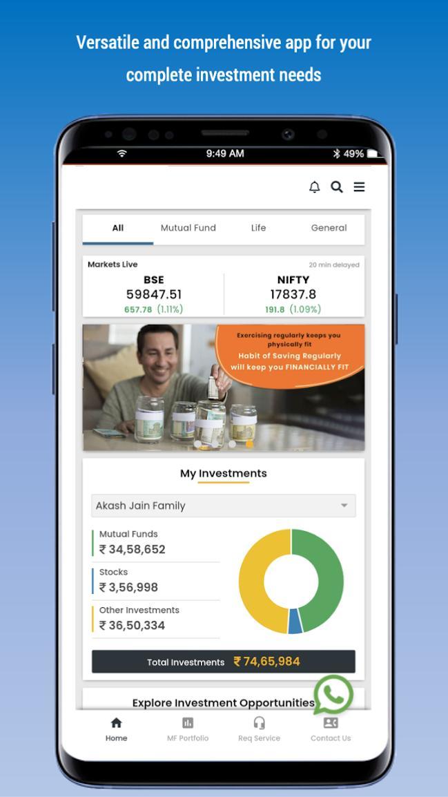 INVESTIFY.in - Finance screenshot image 1_Popularmodapk.com
