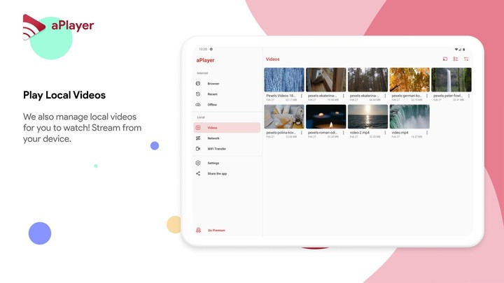 aPlayer - Video Play, Web Cast screenshot image 10_Popularmodapk.com