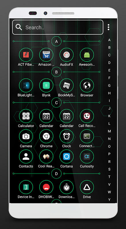 Futuristic Launcher 2, Applock screenshot image 4_Popularmodapk.com