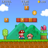 Super Bobby Bros :Running Game1.7.1.9_rowtechapk.com