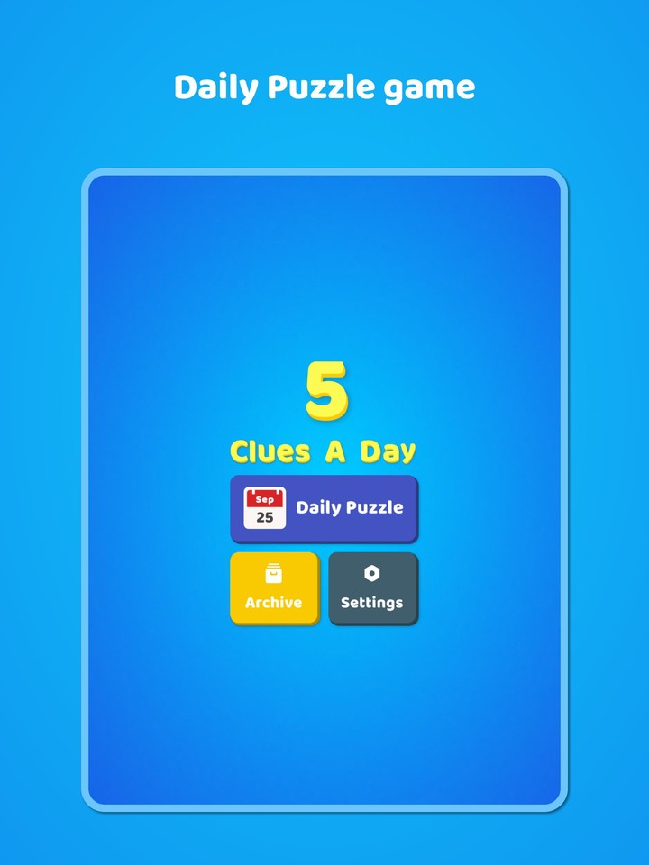 5 Clues A Day screenshot image 5_Popularmodapk.com