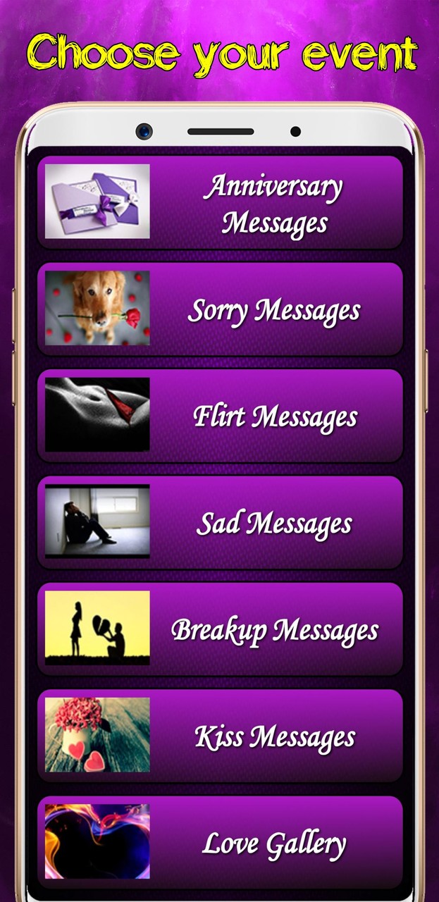 Love SMS Messages screenshot image 3_Popularmodapk.com