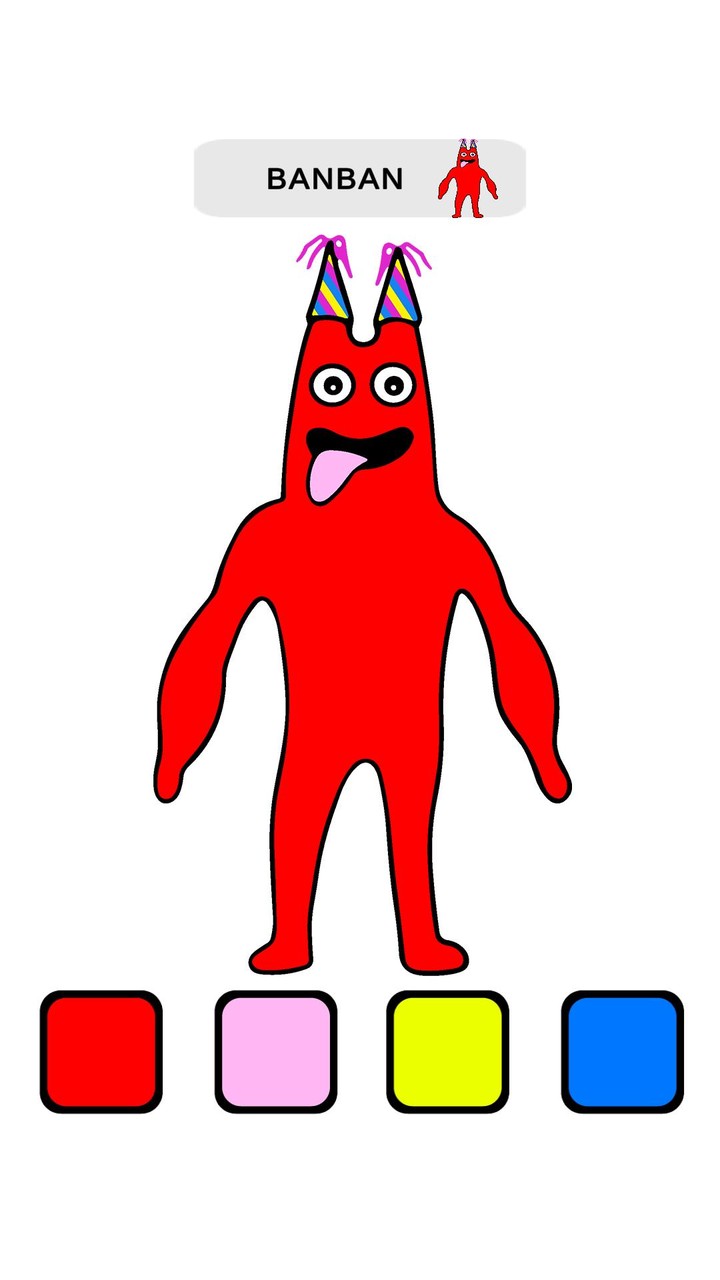 ASMR Master Banban Coloring screenshot image 1_Popularmodapk.com