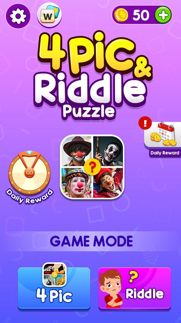 4 Pics 1 Word: Guessing Games screenshot image 1_Popularmodapk.com
