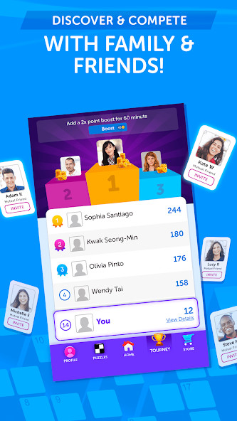 Crosswords With Friends<span>(Unlimited money)</span> screenshot image 4_Popularmodapk.com