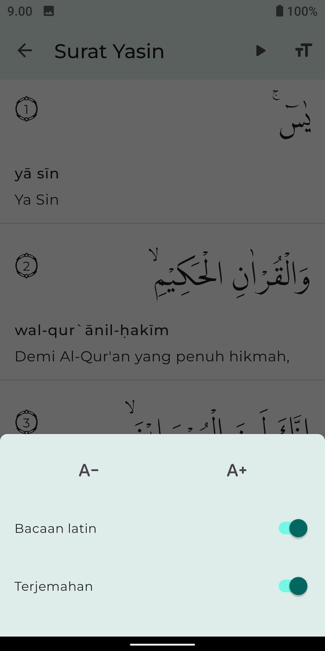 Surat Yasin dan Tahlil Mp3 screenshot image 9_Popularmodapk.com