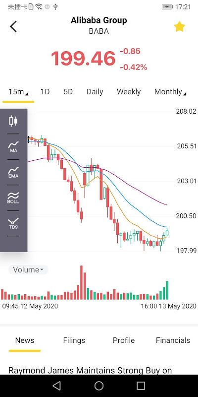 Kuahoo stock - Free Penny Stock Screener & Alert screenshot image 8_Popularmodapk.com