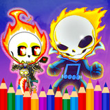 Ghost Rider Game Coloring Book1.0_rowtechapk.com
