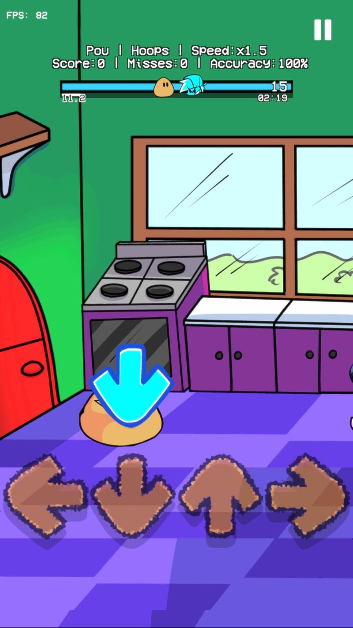 FNF Rap VS BOU Remastered Mod screenshot image 1_Popularmodapk.com