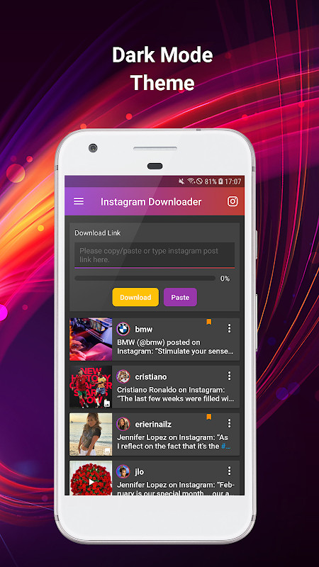 Photo , Video , IGTV Downloader for Instagram screenshot image 4_Popularmodapk.com