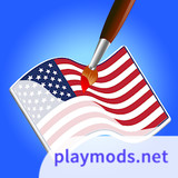 Draw The Flag: Geo Coloring<span>(No Ads)</span>1.4_rowtechapk.com