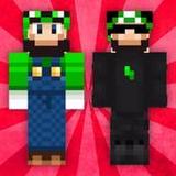 Luigi Skin for Minecraft1.0_rowtechapk.com